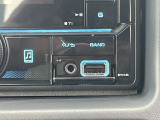 ラジオデッキはAUX USB対応しております。