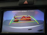 バックガイドモニターを装備しています、車庫入れもラクラクです。