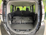 後席を格納すると、これだけの広さが!シーンに合わせたシートアレンジで、大きな荷物も積むことが出来ます♪
