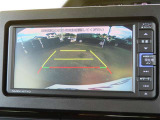車庫入れもお任せのバックカメラ付き!