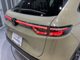 視認性がいいテールランプ。後続車にも存在をアピール。