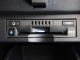 ETC車載器付きです。高速道路の料金所もスムーズに通過できます。