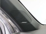 【BOSE Dynamic Speed Compensation】車速に応じて、周波数ごとに音量を最適に調整。走行状況の変化に影響されにくい快適なリスニング体験を提供します。