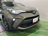 LEDヘッドランプで夜間も視界良好