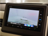 ◆バックカメラ◆リバースにするだけで映ります、後方の安全確認や、狭い駐車場での車庫入れ、雨の日や夜間など視界の悪い時に便利です!安全にバックする為には欠かせない装備です。