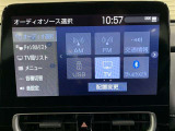 FM,AM、フルセグテレビ、メディアプレイヤーの接続、ブルートゥースオーディオなどが楽しめます。