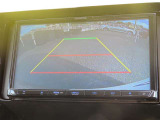 車庫入れもお任せのバックカメラ付き!