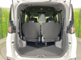 普段のお買い物や通勤、送迎等に十分な荷室スペースを確保しております。セカンドシートを倒すと、大きな荷物の積載も可能です♪