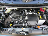 エンジンルームです。ターボ付きです。