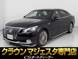 クラウンマジェスタ 3.5 Fバージョン 黒本革 フルエアロ 禁煙車OP18AW