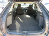後部座席を収納するとご覧のとおり!大容量の荷室が完成です!