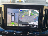 アラウンドビューモニター付きで楽々駐車