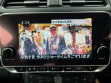 走行中のTV視聴も可能です(^^♪ 運転者の方は注視しての運転はお控えください_(._.)_