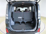 広々としたラゲージスペースを備えています。大きなものや長さのある荷物もしっかりと積み込めます。