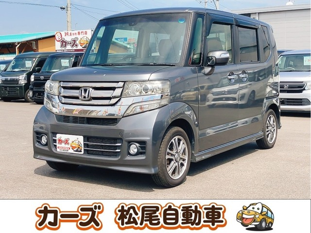 N-BOXカスタム G Lパッケージ 12ヶ月保証走行無制限 社外ナビ フルセグ