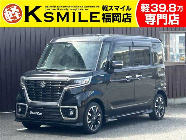 スペーシアカスタム ハイブリッド(HYBRID)  XS 両側電動スライドドア 社外ナビ