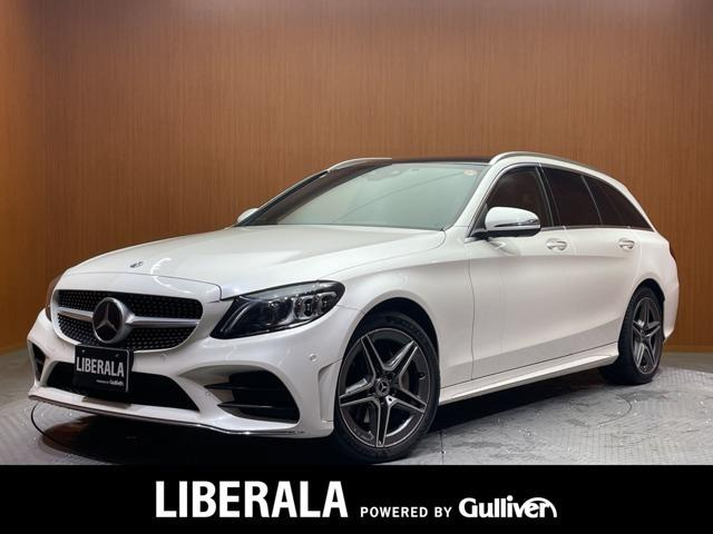 Cクラスワゴン C220d アバンギャルド AMGライン 本革シート 修復歴無し