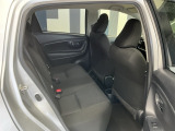 リアシートも広々としていて、座りやすいです。