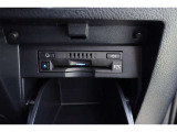 ETC車載器付きです。高速道路の料金所もスムーズに通過できます。