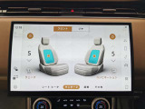 【全席シートマッサージ】フロント、リアシートに5段階調整可能なシートマッサージが装備されております。ドライブ中でも疲れを癒してくれます。