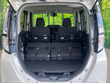普段のお買い物や通勤、送迎等に十分な荷室スペースを確保しております。セカンドシートを倒すと、大きな荷物の積載も可能です♪
