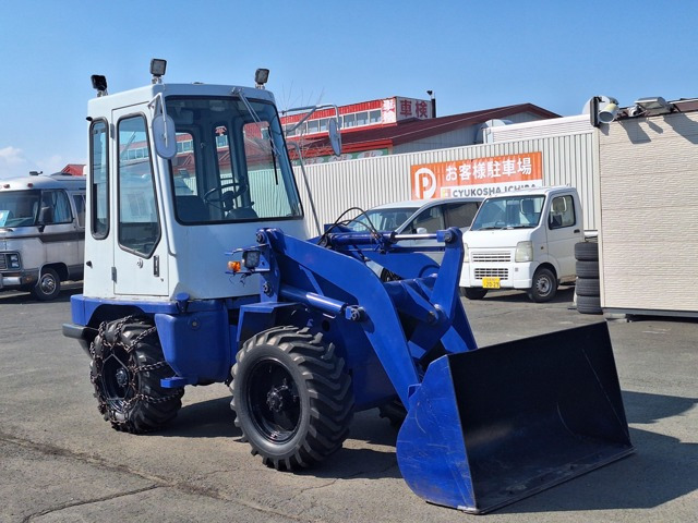 三菱重工業 除雪 ホイールローダー