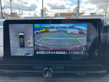 アラウンドビューモニター付きです。これで駐車の苦手な方も安心です。
