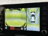【フロントカメラ】運転席に座った状態で死角になりやすいクルマの前の様子まで確認でき安全ですね♪
