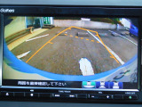 後退や車庫入れ時に安心のバックカメラ付き!夜間や雨天などの視界の悪いシーンでも視えて安心ですね♪