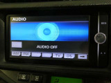 オーディオメニューです。Bluetoothオーディオも接続可能です。