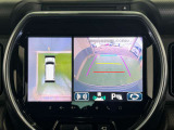 駐車が苦手な方も全方位モニターがあれば安心です♪車を上から見下ろしたような映像で、駐車がしやすくなります。