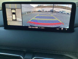 【360&deg;ビューモニター】  とても分かりやすい、クルマの上から見下ろしたような映像で、駐車サポートをしてくれます。