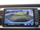 3モード切り替えができる純正バックカメラ付きで狭い場所や駐車時や車庫入れも安心