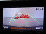 バックガイドモニターを装備しています、車庫入れもラクラクです。