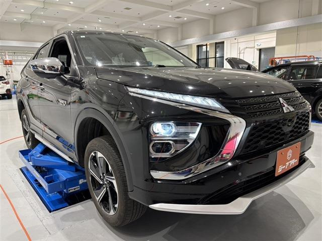 エクリプスクロス PHEV 2.4 P 4WD 禁煙車 メーカー8インチナビ フルセグTV