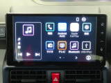 9インチスマホ連携ディスプレイオーディオです。バックカメラも付いて車庫入れ・駐車も安心です。Bluetooth対応機器を登録して音楽を楽しんだりハンズフリー通話が出来て便利です。