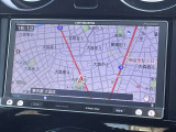 タッチパネルで簡単操作メモリーナビ