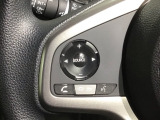 ステアリングにオーディオ操作スイッチが付いています。オーディオ画面に直接タッチしなくても操作が出来ますので、運転に集中できます。