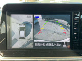 アラウンドビューモニターの映像も確認出来ます。