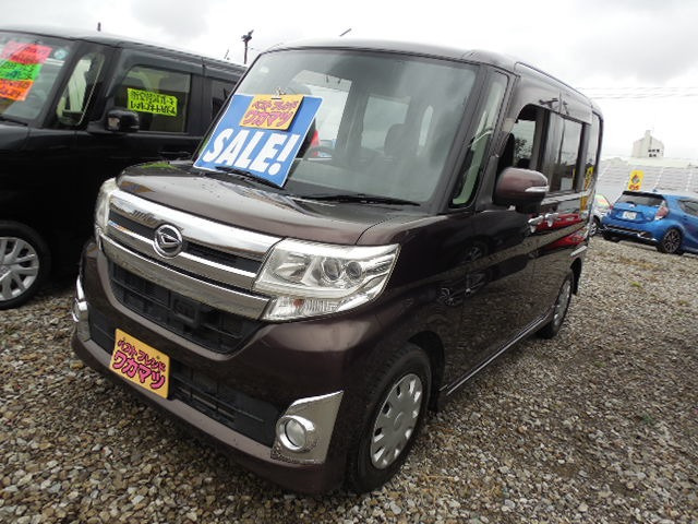 タントカスタム X SA 衝突軽減ブレーキ・誤発進抑制・先行車発進