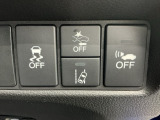 車がカーブの外側へ膨らんだり内側へ巻き込んだりする挙動を防止する横滑り防止装置、車両接近通報装置、万が一の時にあると心強いホンダセンシング機能-衝突軽減ブレーキ・路外逸脱抑制機能付きです!