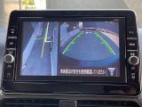 アラウンドビューモニターは前方や側面を映し出すことも可能ですので発進時の確認や幅寄せ離合時などにとても便利です。