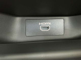 HDMI入力端子付きです。スマホのミラーリングやファイアスティック等でアプリの映像も見れます。