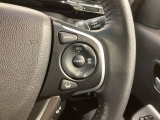 クルーズコントロールを装備しています。高速道路などで一定の速度で走ってくれるので運転が楽ですよ!速度を設定できますので、スピードの出しすぎにも注意できます。