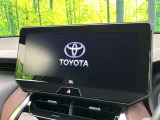 【12.3インチワイドナビ】高級感とインパクトのある大型ワイドナビを装備。各種オーディオ操作はもちろん、横長ワイド画面でのマップ2分割表示など、利便性も高いナビです♪