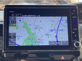 ナビはN-BOX専用純正ギャザズメモリーインターナビ☆VXU-227NBi☆USB通信機器を使い、インターナビ交通情報から、渋滞を予測したルート案内や空いている駐車場を探したりする機能などが利用可能♪