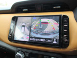 車を上から見下ろしているかのような映像で周囲の状況を確認できるアラウンドビューモニター。狭い駐車場や駐車が苦手な方でも安心。