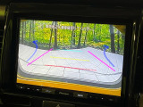 【バックカメラ】駐車時に後方がリアルタイム映像で確認できます。大型商業施設や立体駐車場での駐車時や、夜間のバック時に大活躍!運転スキルに関わらず、今や必須となった装備のひとつです!
