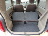 リアシート収納時荷室スペース