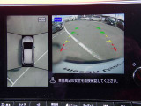 上からの視点で狭い駐車場への駐車などに役立つアラウンドビューモニターです♪